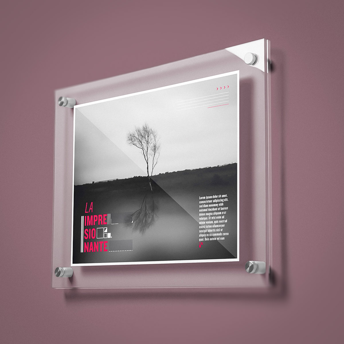 Placas Acrílicas Dobles